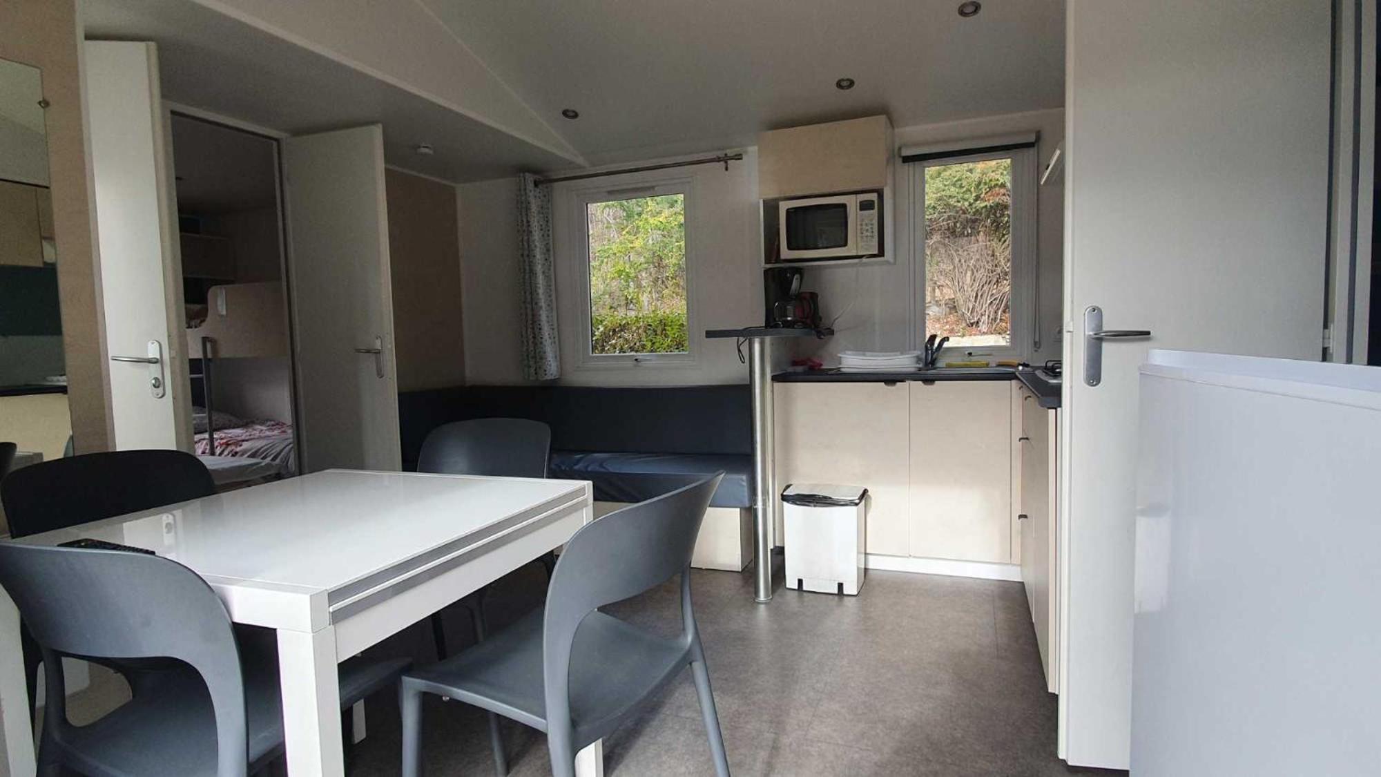 Camping L'Enclave Mobil-Home Estavar Exterior foto